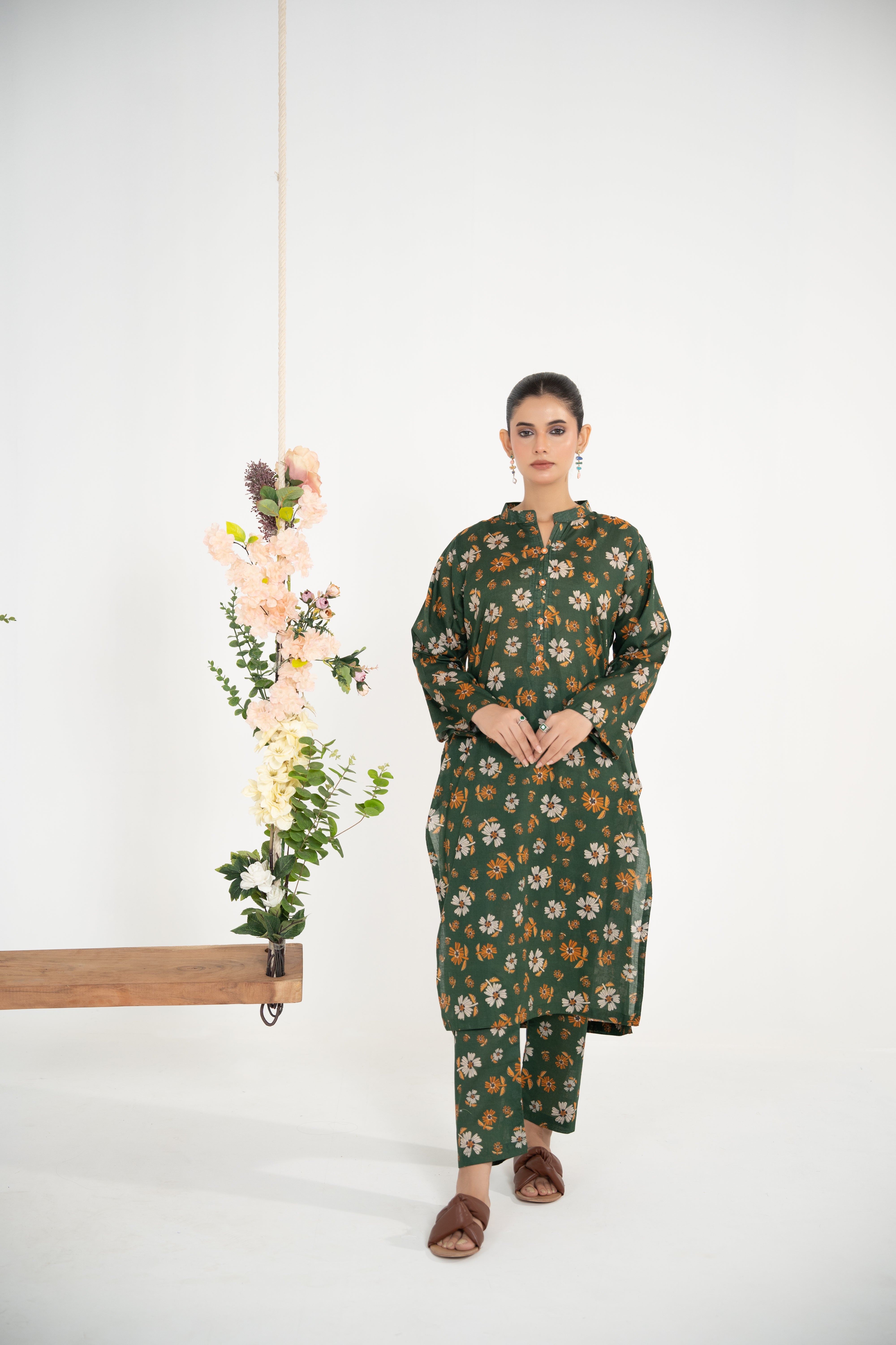 Floral Bliss 2Pc - Printed Lawn Stitched